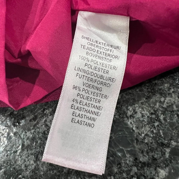 NWT Aidan Mattox Raspberry Midi Dress $175 - Picture 9 of 9